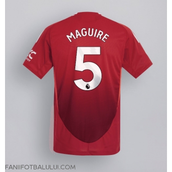 Manchester United Harry Maguire #5 Tricou Fotbal Replică 2024-25 Barbati Acasa